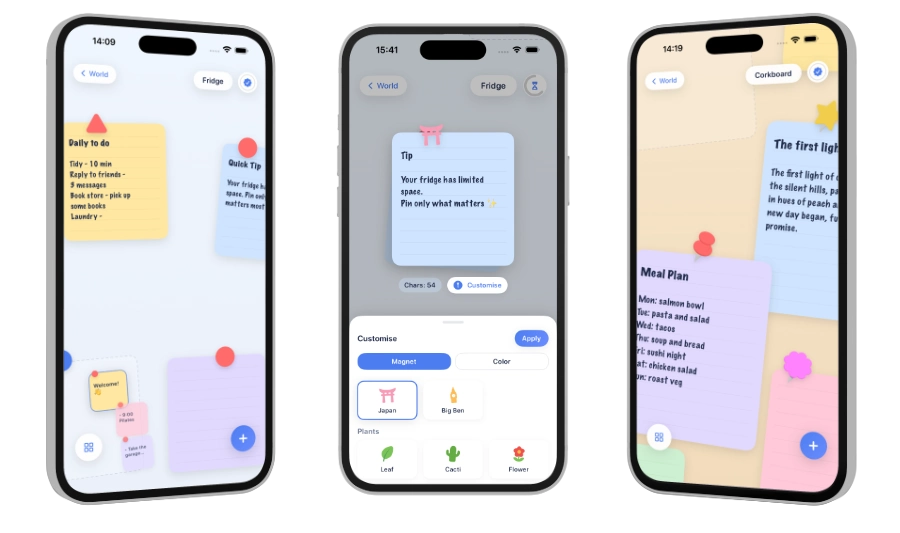 NoteMagnet – Designed for visual organizers
