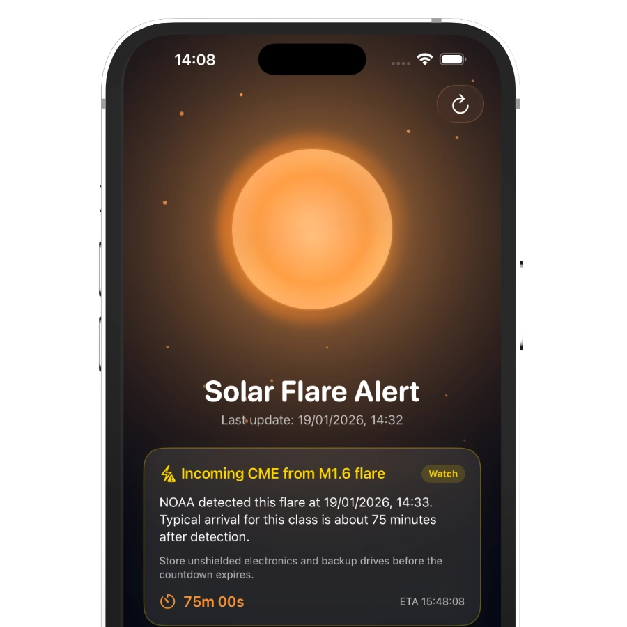 Solar Flare Alert