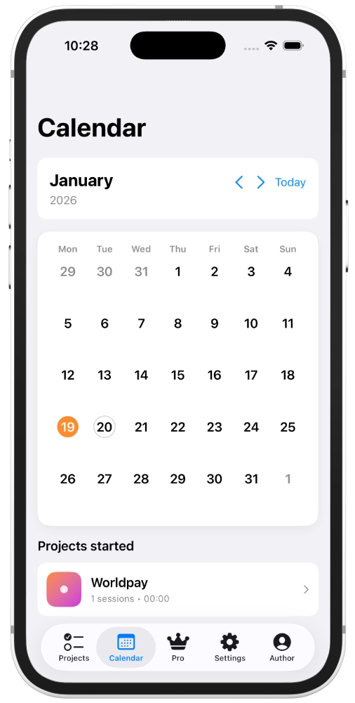 TimeMemo app features and functionality
